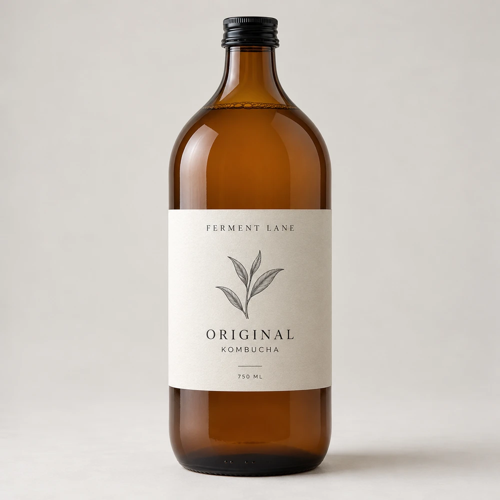 Original kombucha — 750 ml